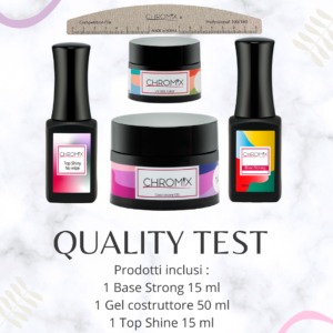 Kit ricostruzione Unghie Gel - Quality Test