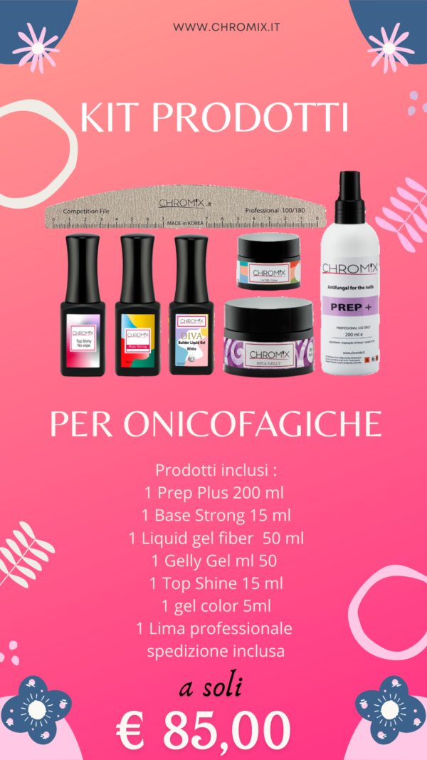 Kit per unghie onicofagiche