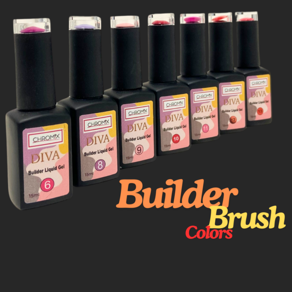 BUILDER BRUSH N. 10 - Costruttore colorato ml. 15 - immagine 2