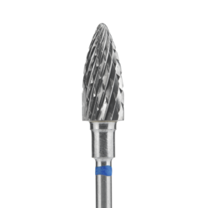 Punta fresa forma Pigna in carbide Blue EXPERT diameto 6 mm/parte lavorante 14 mm